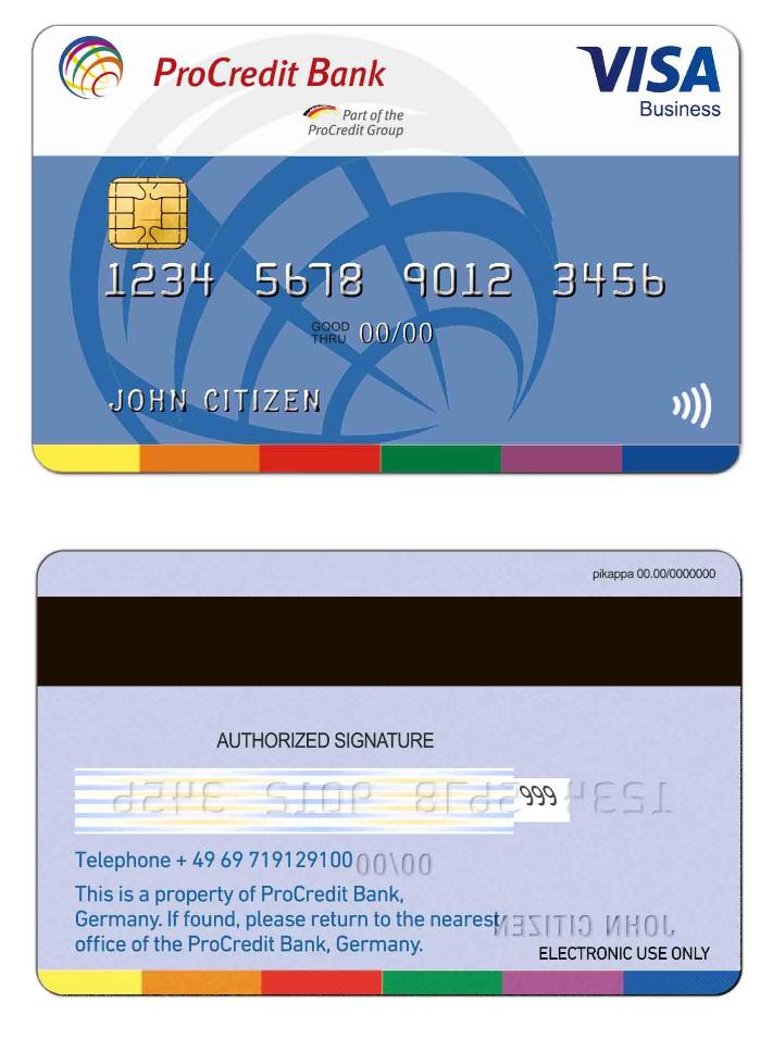 Germany ProCredit Bank Visa Business